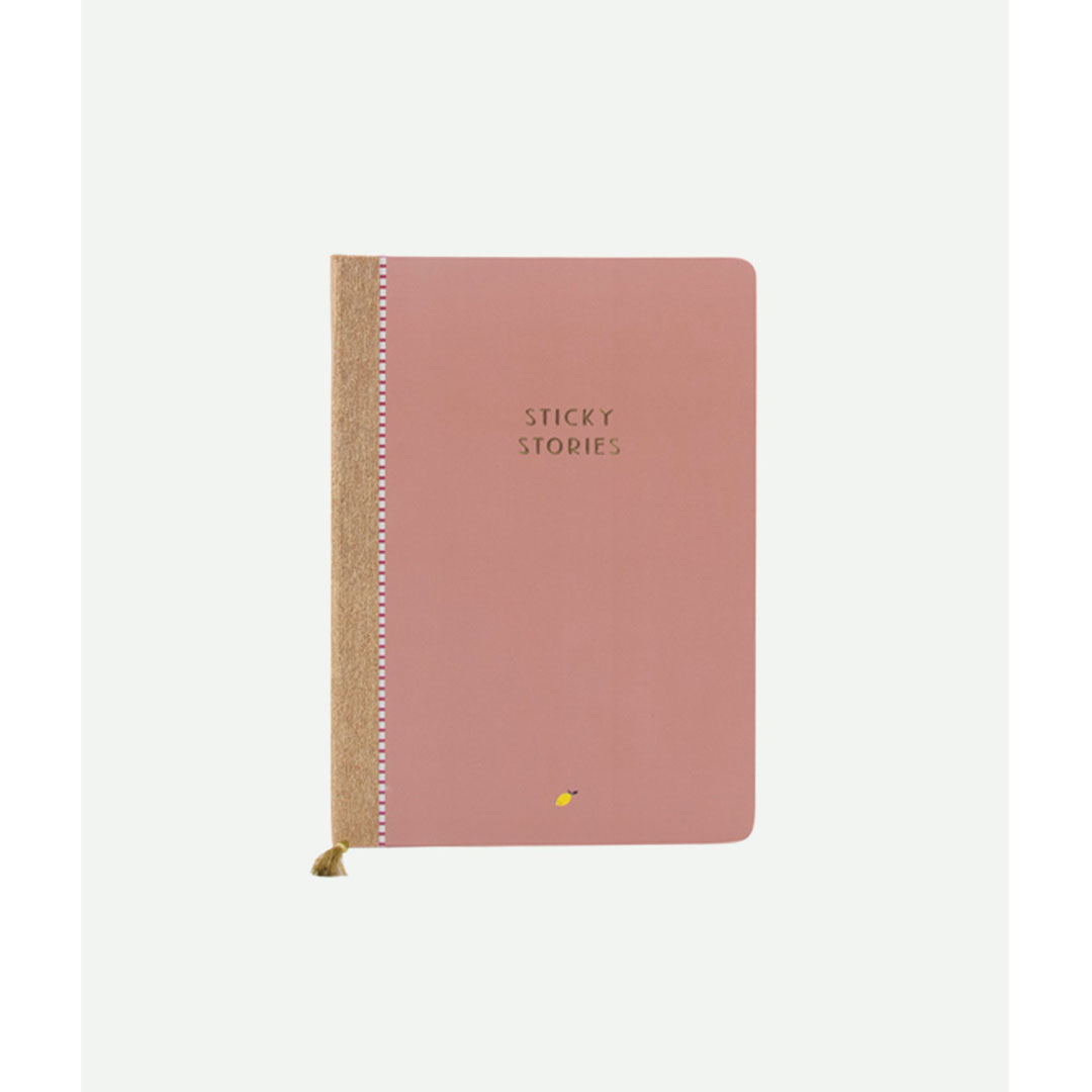 notebook sticky lemon