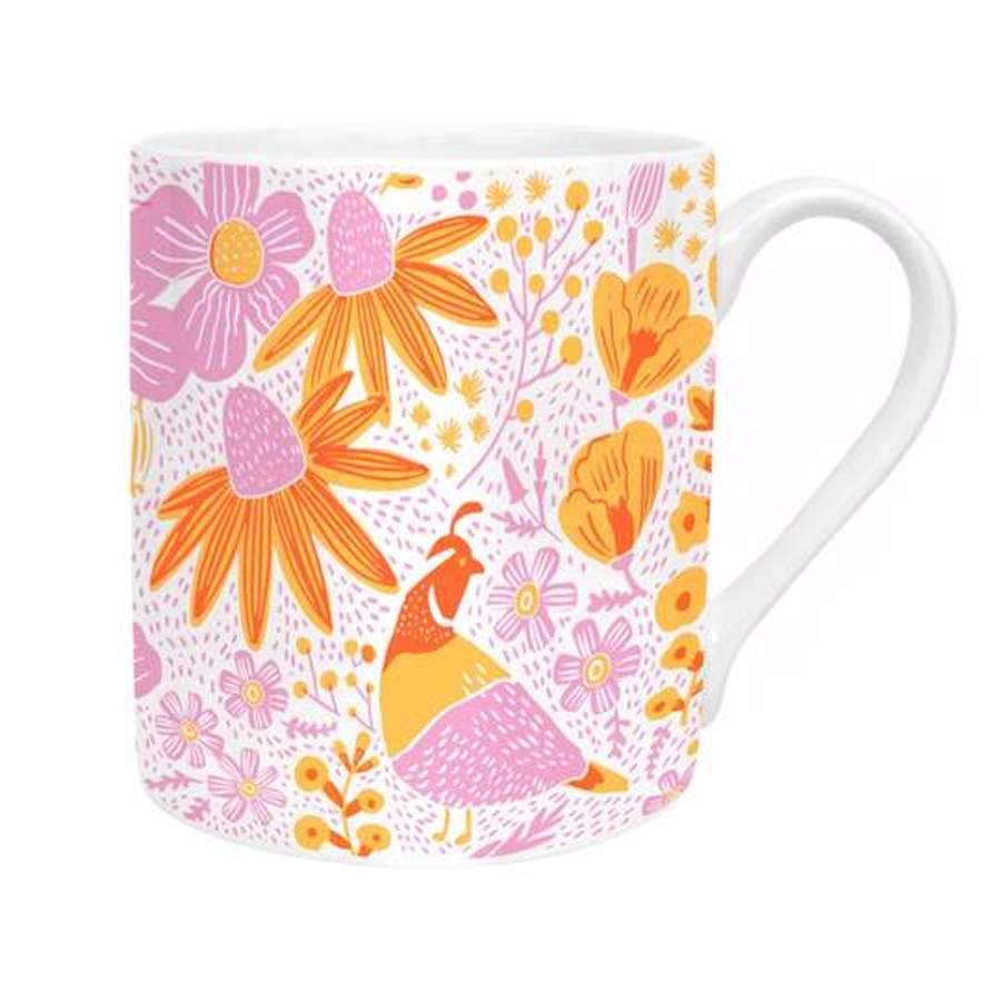 mug california floral