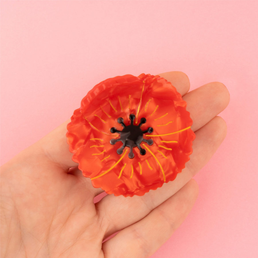 pince coquelicot