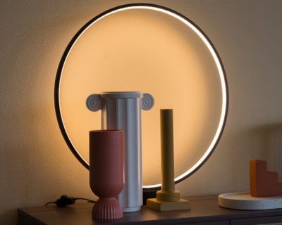 lampe cercle lumineux