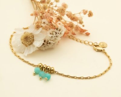 Bracelet Sakura amazonite