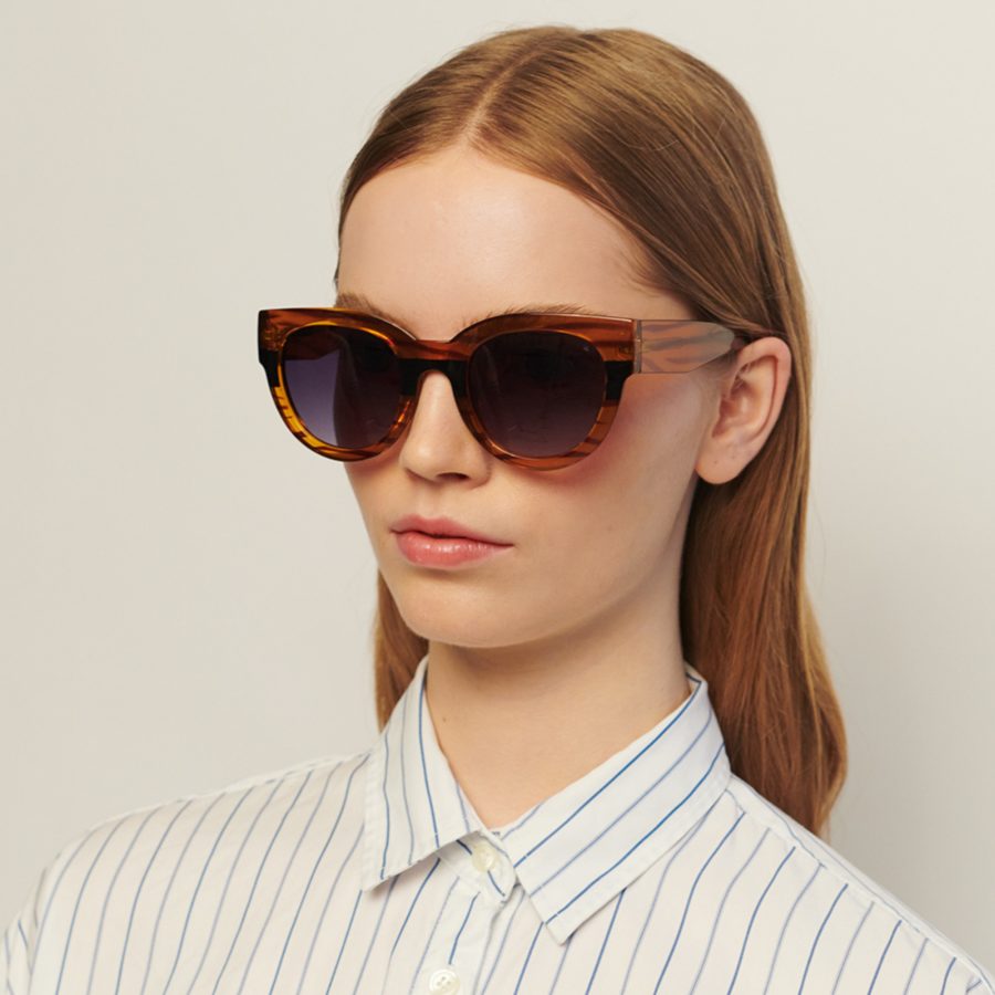 Lunettes Lily brown stripe