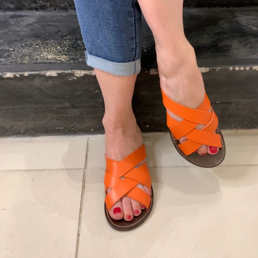 Sandales Adèle Orange