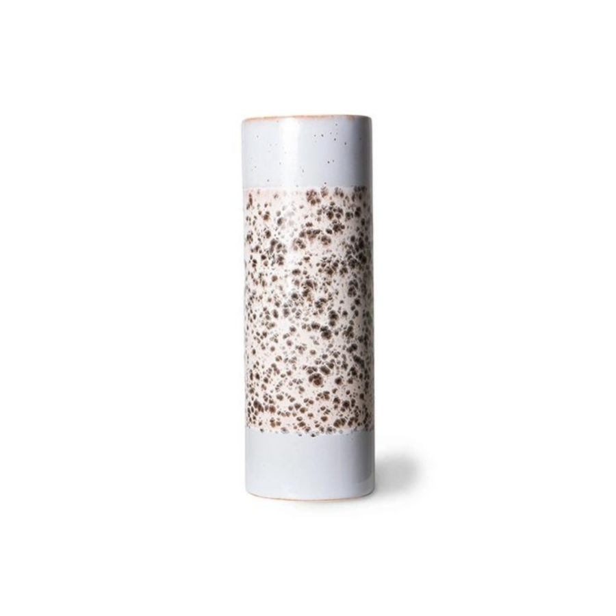 Vase en céramique minimaliste beige