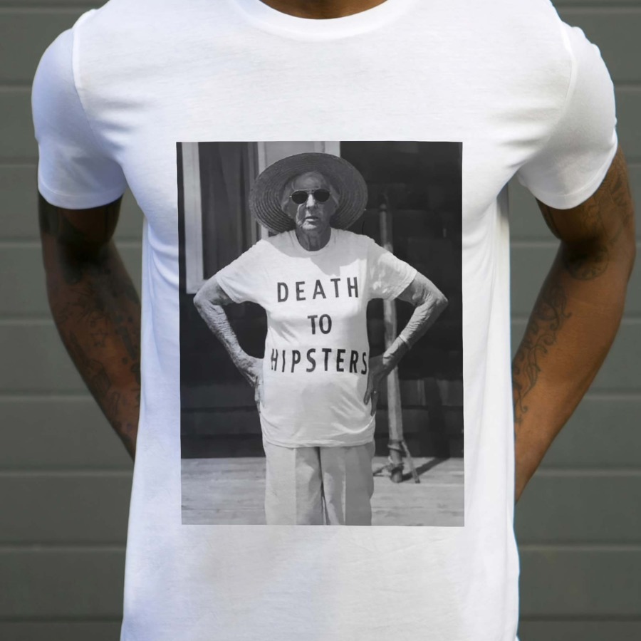 T-shirt Death To Hipsters1