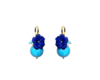 Boucles Oxford Marine Turquoise